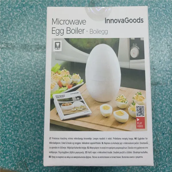 Яйцеварка для СВЧ-Печи с Рецептами Boilegg InnovaGoods