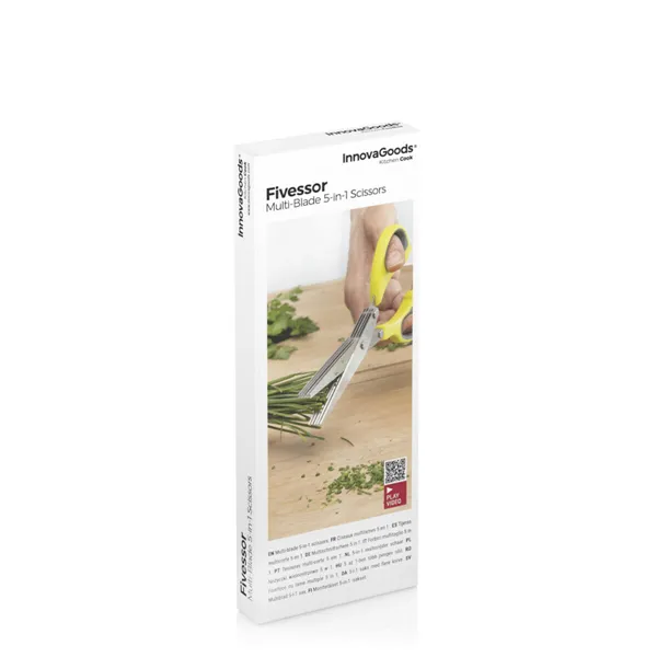 5-in-1 Moniteräiset Keittiösakset Fivessor InnovaGoods