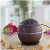 Mini Izsmidzināms Aromātisks Gaisa Mitrinātājs Dark Walnut InnovaGoods