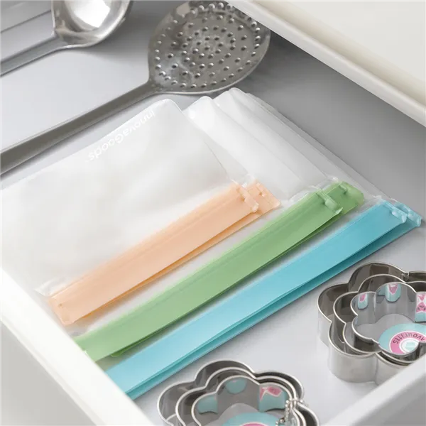 Set of Reusable Hermetically-sealed Bags InnovaGoods V0103189 Transparent 6 Units (Refurbished B)