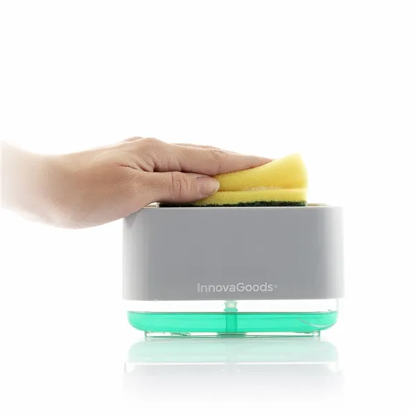 Дозатор мыла 2-в-1 для раковин Pushoap InnovaGoods