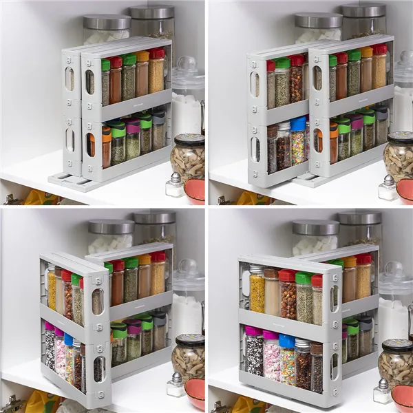 Libisev ja pööratav vürtside organiseerija Rispick InnovaGoods (Renoveeritud A)