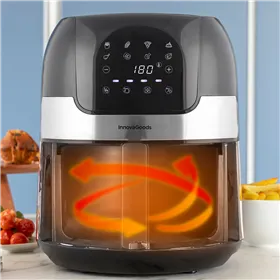 õhufritüüri InnovaGoods Fryinn 3500 Must 1400 W 3,5 L Roostevaba teras