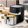õhufritüüri InnovaGoods Fryinn Pro 5500 Must 1700 W 5,5 L Roostevaba teras