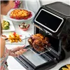 õhufritüüri InnovaGoods Fryinn Pro Max 12000 Must 1800 W 12 L Roostevaba teras
