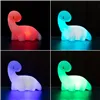 Dinosaurus monivärinen LED-lamppu InnovaGoods Valkoinen Vinyylit (Kunnostetut Tuotteet A)