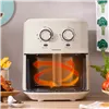 õhufritüüri InnovaGoods Vynner Pro 6500 Kreemikas 1700 W 6,5 L Roostevaba teras