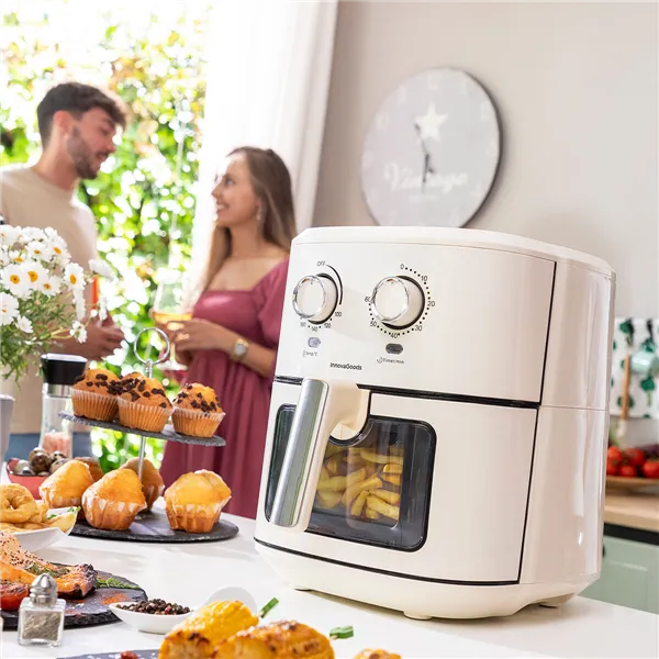 Airfryer InnovaGoods Vynner Pro 6500 Kerma 1700 W 6,5 L Ruostumaton teräs