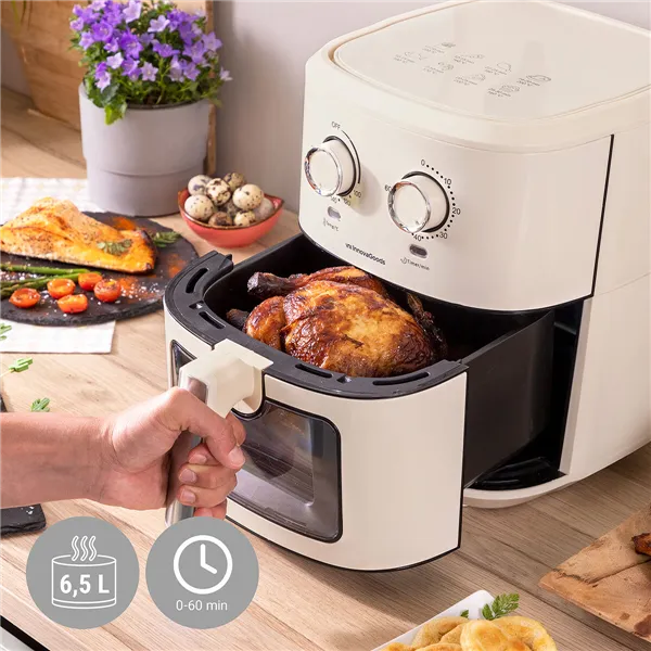 Airfryer InnovaGoods Vynner Pro 6500 Kerma 1700 W 6,5 L Ruostumaton teräs