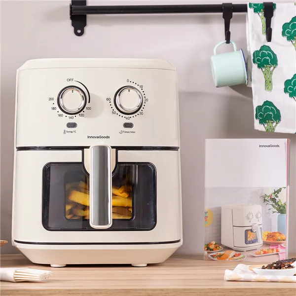Airfryer InnovaGoods Vynner Pro 6500 Kerma 1700 W 6,5 L Ruostumaton teräs