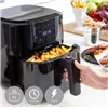 Karstā gaisa fritieris ar svariem InnovaGoods Fryinn Balance 5000 Melns 1500 W 5 L Nerūsējošais tērauds