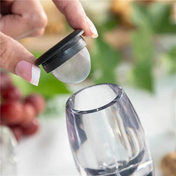 Vyno aeratorius su filtru, stovu ir nešiojimo dėklu Wineir InnovaGoods