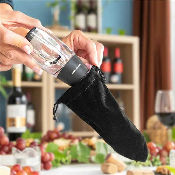 Veini aeraator filtri, aluse ja kandekotiga Wineir InnovaGoods