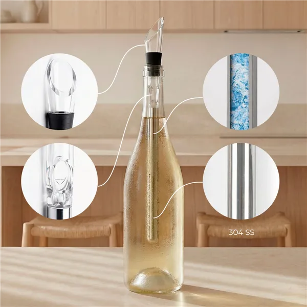 Vīna Piederumu Komplektu Chillour InnovaGoods 7 Daudzums