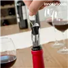 Butelio Formos Rinkinį Vynui InnovaGoods Juoda Metalinis Nerūdijantis plienas (Naudoti B)