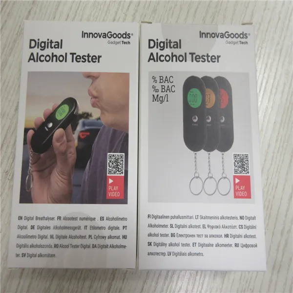 цифровой алкотестер InnovaGoods