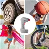 Pārnēsājams Gaisa Kompresors ar LED Gaismu. Airpro+ InnovaGoods
