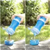 Бутылка с Баком для Воды и Корма для Животных 2 в 1 Pettap InnovaGoods