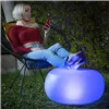 Täispuhutav iste mitmevärvilise LED-i ja kaugjuhtimispuldiga Pulight InnovaGoods