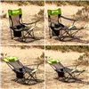 Kokkupandav matka lamamistool InnovaGoods Must (Renoveeritud B)