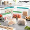 Hermētiski slēdzamu un atkārtoti izmantojamu somu komplekts InnovaGoods V0103189 Caurspīdīgs 6 gb. (Atjaunots B)