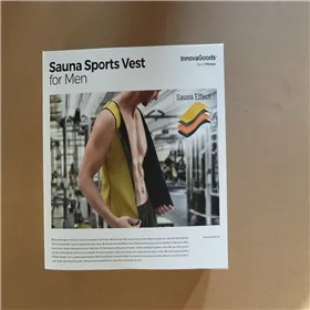 Vīriešu Sporta Veste ar Saunas Efektu Passwa InnovaGoods