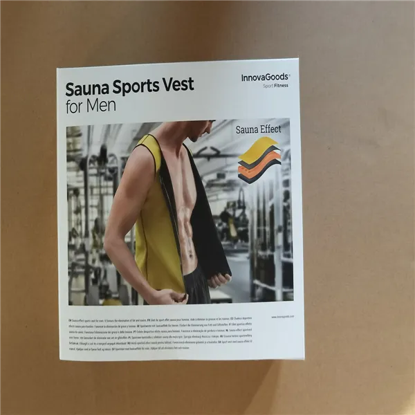 Vīriešu Sporta Veste ar Saunas Efektu Passwa InnovaGoods
