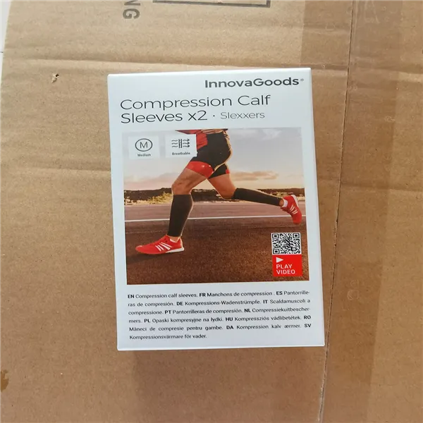 Sportlikud kompressiooniga säärised Slexxers InnovaGoods 2 Ühikut