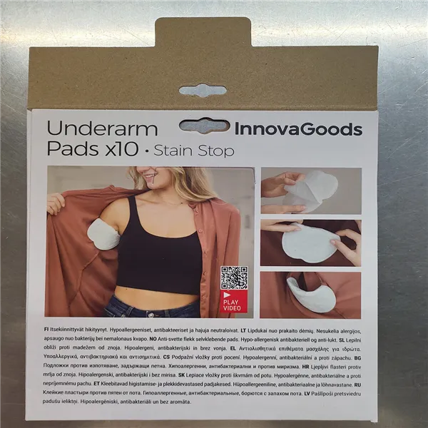 Padušu Ieliktnīši Pret Svīšanu Stain Stop InnovaGoods