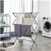 Kokkupandav ja pikendatav 3 tasemega metallist pesukuivatusrest Cloxy InnovaGoods 11 kuivatustoru