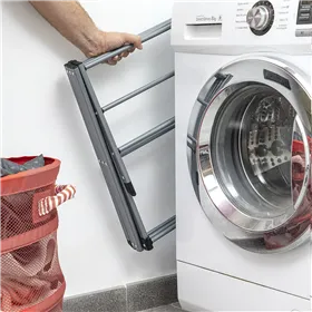 Kokkupandav ja pikendatav 3 tasemega metallist pesukuivatusrest Cloxy InnovaGoods 11 kuivatustoru