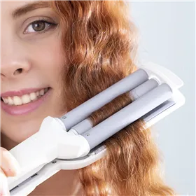 Керамический выпрямитель для волнистых волос Wavio InnovaGoods 55 W