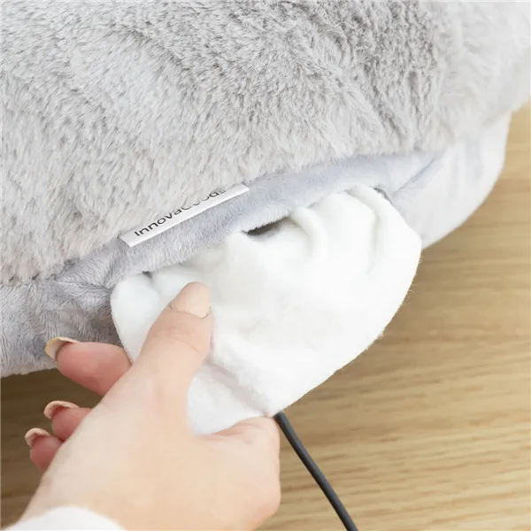 2-in-1 Elektriskais kāju sildītājs Elewa InnovaGoods ELEWA Pelēks (Atjaunots B)