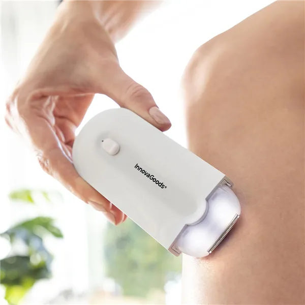 Ladattava mini-ihokarvanpoistaja LED-valolla Epiluch InnovaGoods