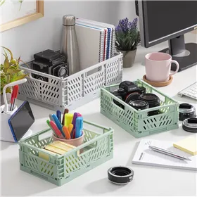 3 taitettavan ja pinottavan laatikon setti Boxtor InnovaGoods