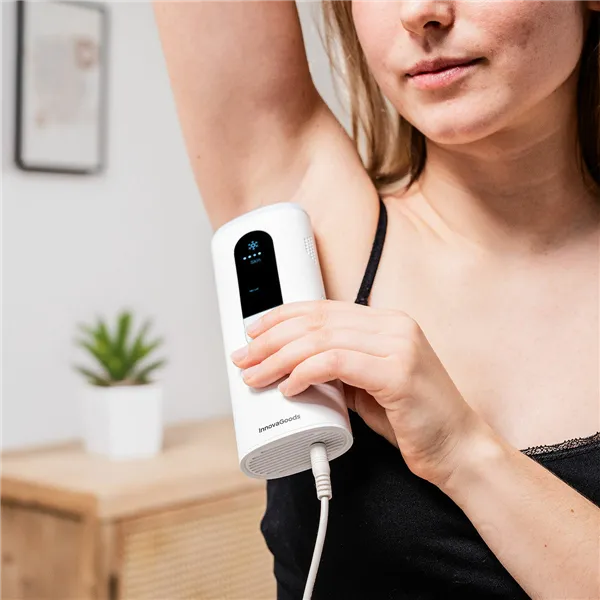 Pulsuojanti lengva plaukų šalinimo priemonė su vėsinimo funkcija ir priedais Kulepil InnovaGoods