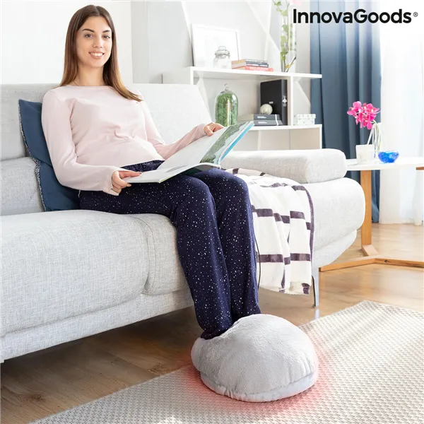 Elektrinis kojų šildytuvas 2 viename Elewa InnovaGoods ELEWA Pilka (Naudoti B)