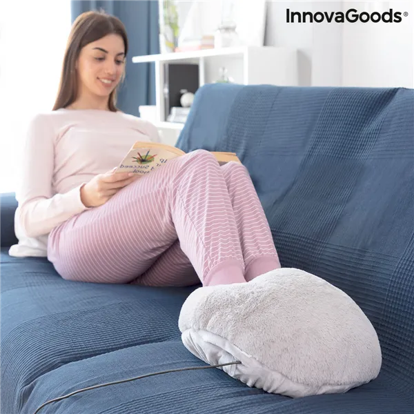 Elektrinis kojų šildytuvas 2 viename Elewa InnovaGoods ELEWA Pilka (Naudoti B)