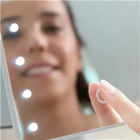 Тактильное Светодиодное Настольное Зеркало Perflex InnovaGoods