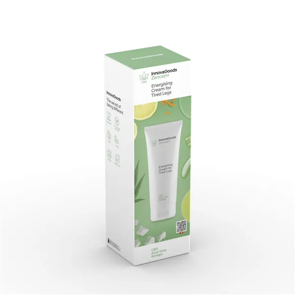 Тонизирующий крем для уставших ног CBD Zencalm InnovaGoods 200 ml