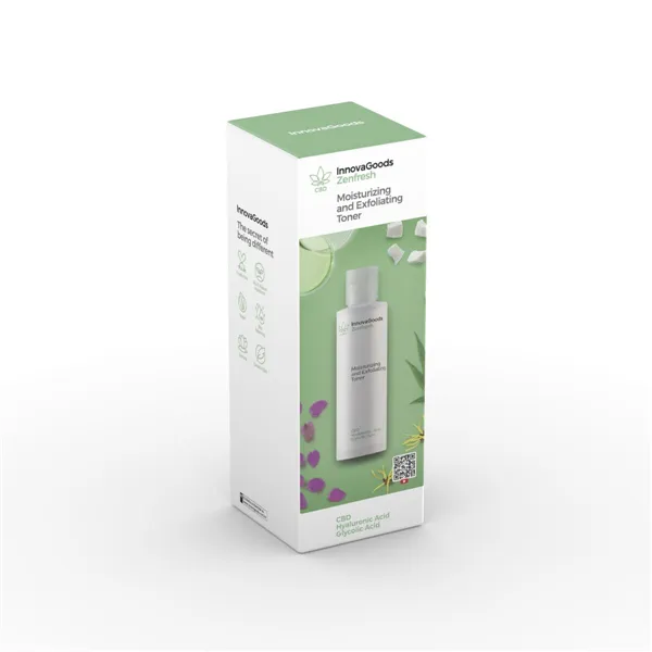 Kosteuttava ja kuoriva kasvovesi CBD Zenfresh InnovaGoods 150 ml
