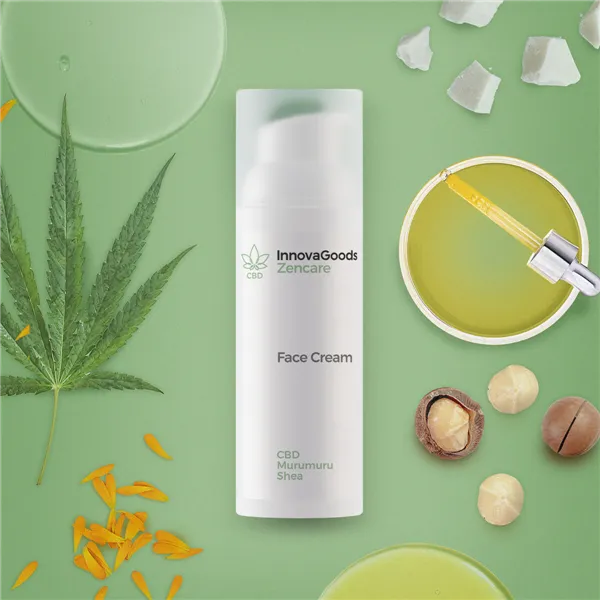 Niisutav Näokreem CBD Zencare InnovaGoods 50 ml