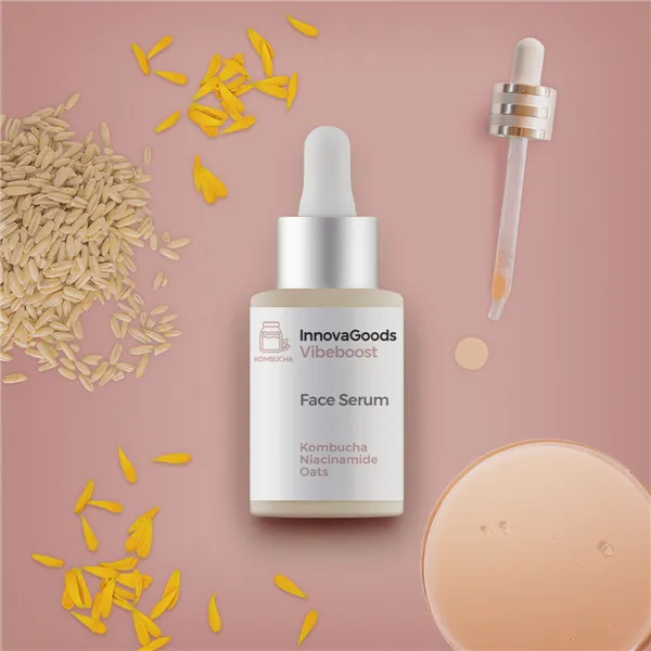 Sejas serums Kombucha Vibeboost InnovaGoods 30 ml