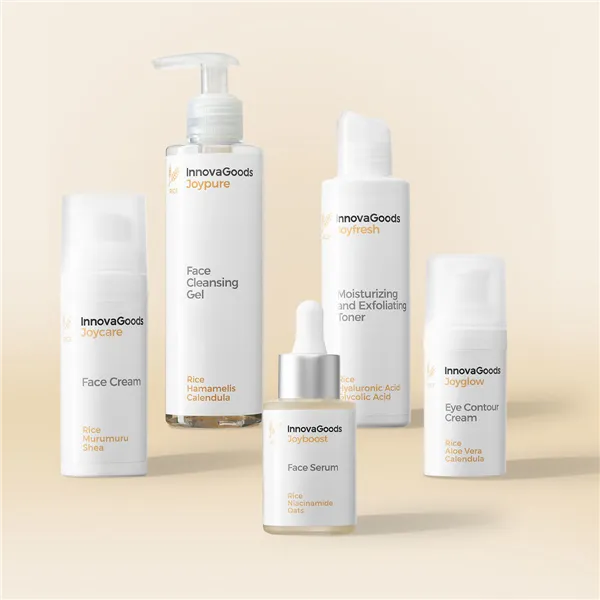 Face Routine Pack Rice InnovaGoods