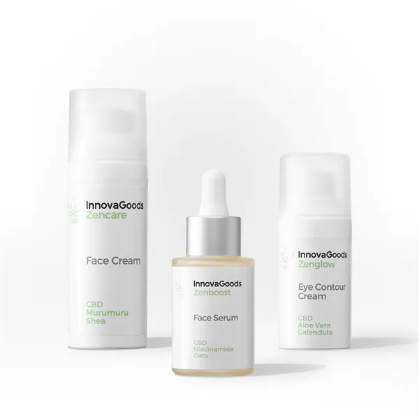 Увлажняющий набор для кожи лица CBD InnovaGoods