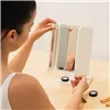 Įkraunamas Triptikas Makiažo Veidrodis su Didinimu ir LED Šviesa Miled InnovaGoods