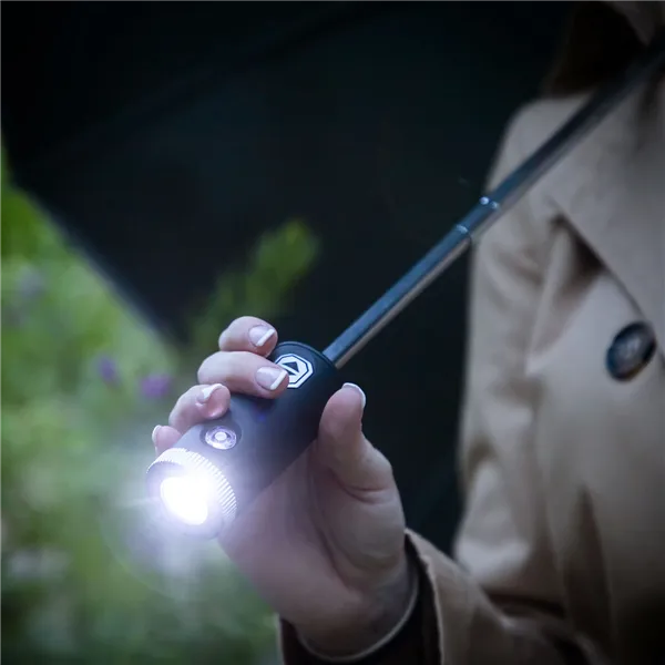 Atvirkštinio uždarymo sulankstomas skėtis su LED Folbrella InnovaGoods
