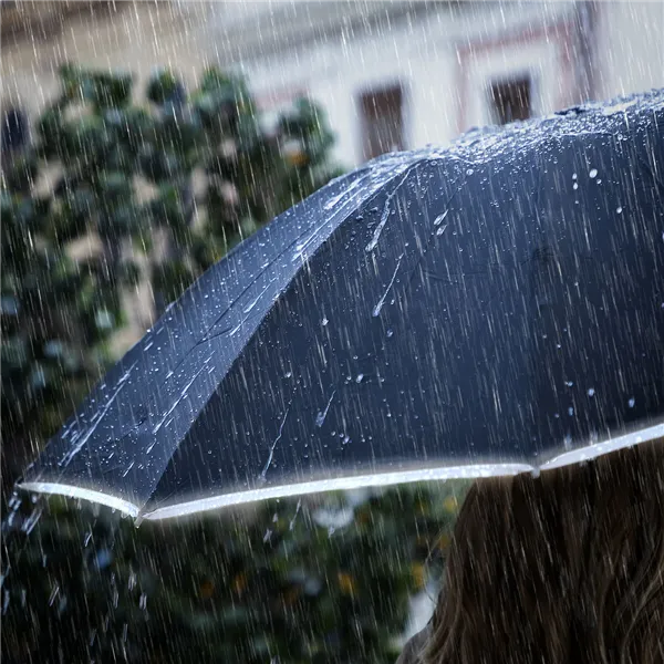 Atvirkštinio uždarymo sulankstomas skėtis su LED Folbrella InnovaGoods