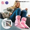 Warm Hug Feet Microwavable Boots