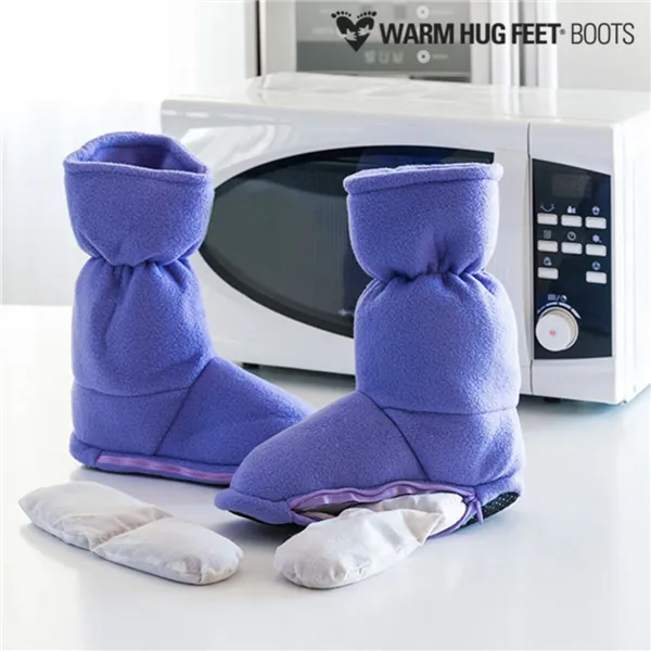 Warm Hug Feet Microwavable Boots
